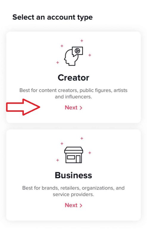 tiktok-creator-account-type