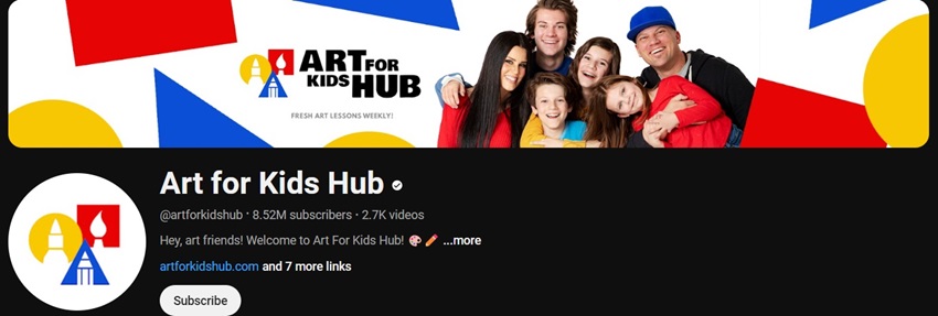 art-for-kids-hub-educational-youtube-channel